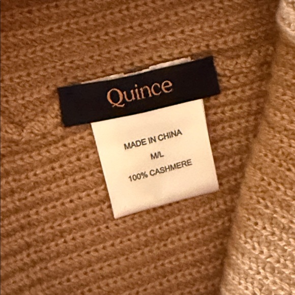 Quince Mongolian Cashmere Ribbed Beanie bundle size M/L - Picture 11 of 14